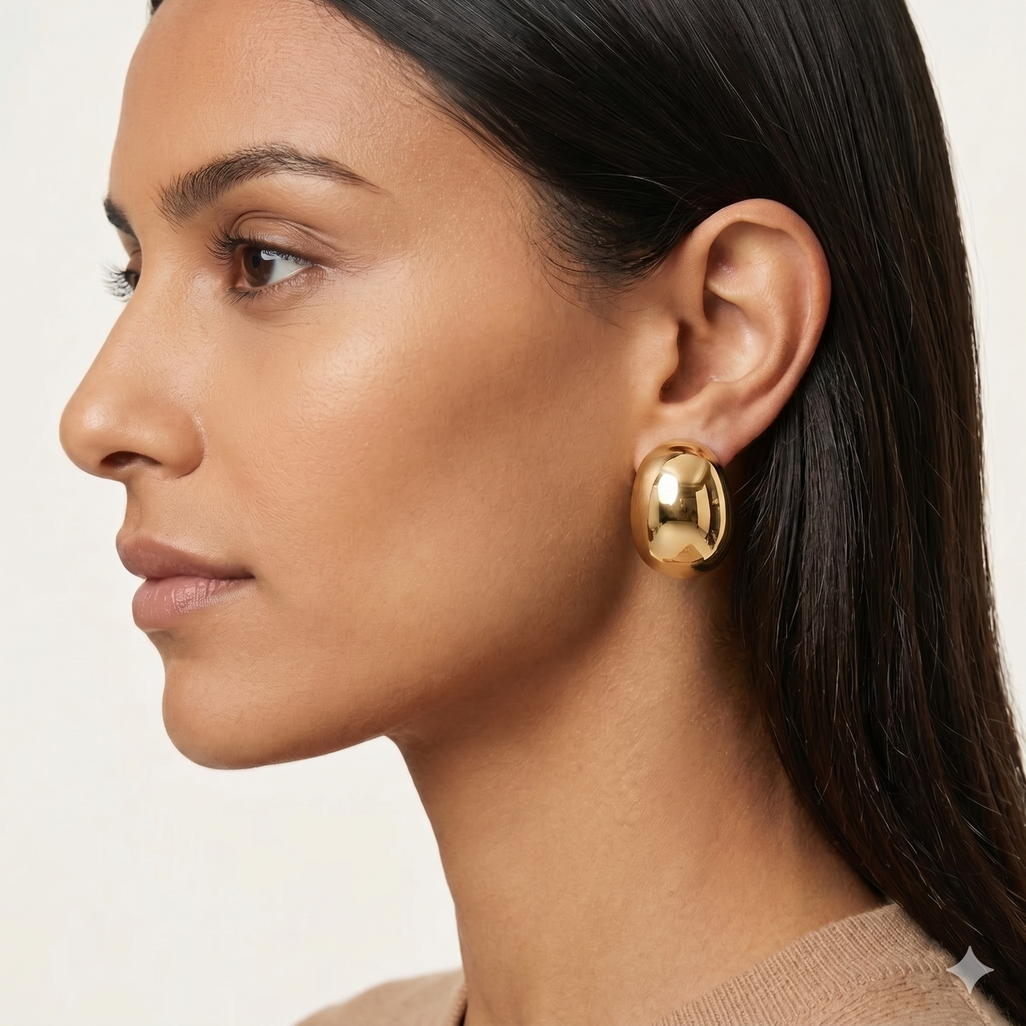 14K Gold Filled Bubble Stud Earrings